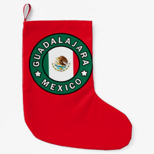 Guadalajara Mexico Small Christmas Stocking