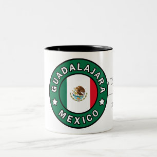Guadalajara Mexico Two-Tone Coffee Mug