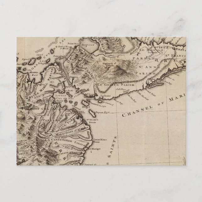 Guadaloupe 2 postcard (Front)