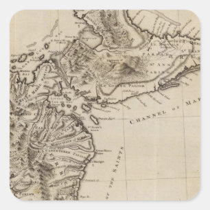 Guadaloupe 2 square sticker