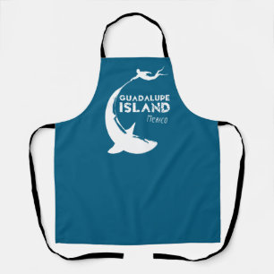 Guadalupe Island Mexico Scuba Diving With Sharks Apron