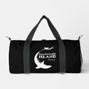Guadalupe Island Mexico Scuba Diving With Sharks Duffle Bag