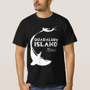 Guadalupe Island Mexico Scuba Diving With Sharks T-Shirt