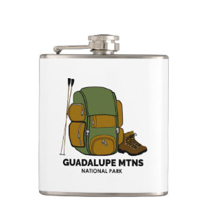 Guadalupe Mountains National Park Backpack Hip Flask