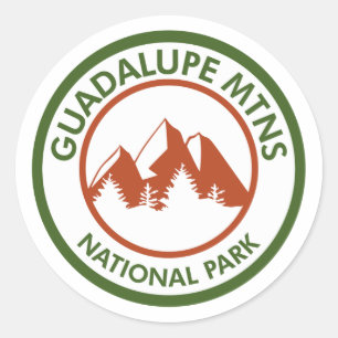 Guadalupe Mountains National Park Classic Round Sticker