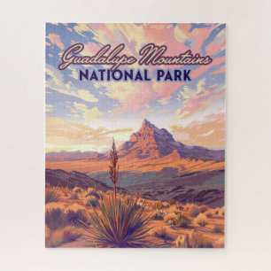 Guadalupe Mountains National Park El Capitan Texas Jigsaw Puzzle