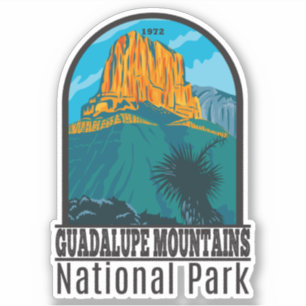 Guadalupe Mountains National Park Retro