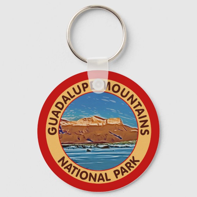 Guadalupe Mountains National Park, Texas Key Ring (Front)