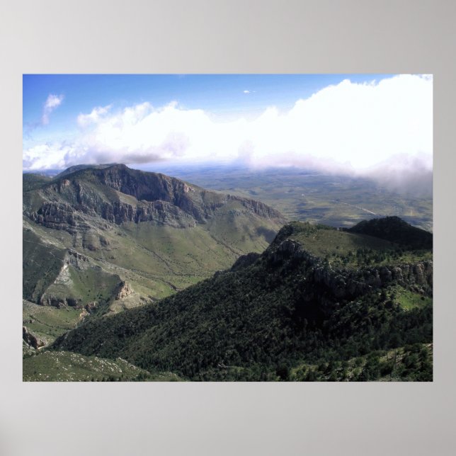Guadalupe Mountains Poster (Front)