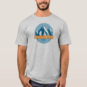 Guadalupe Peak Texas Stars Moon T-Shirt