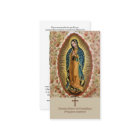 Guadalupe Remembrance Photo Funeral Prayer Cards