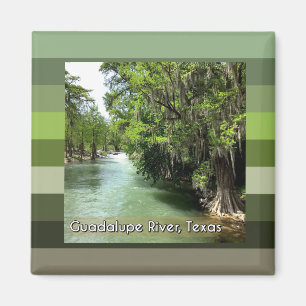 Guadalupe River in Gruene, Texas  Magnet