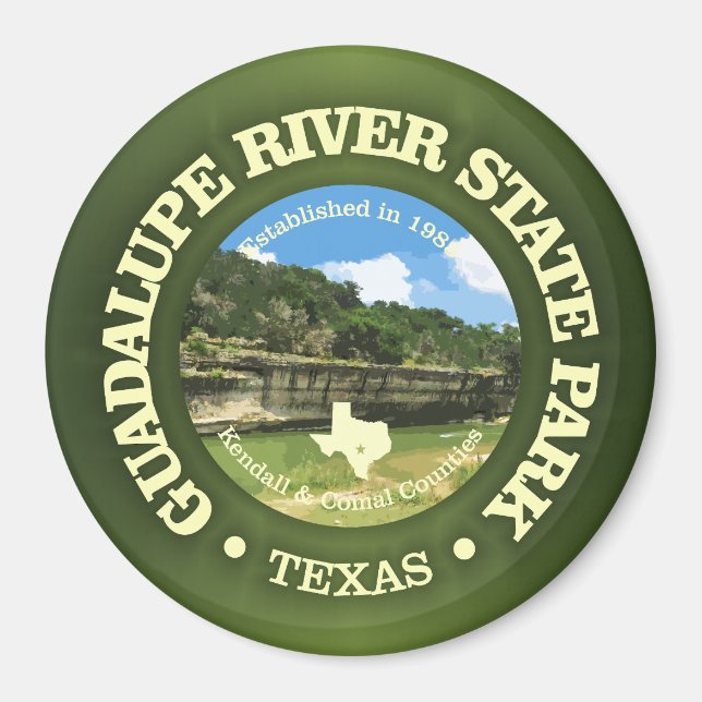 Guadalupe River SP Magnet (Front)