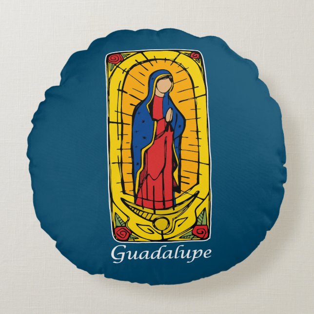 Guadalupe Round Cushion (Front)