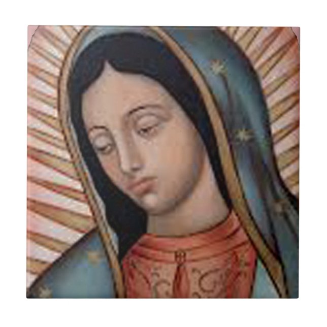 GUADALUPE VIRGIN FACE PRODUCTS TILE (Front)