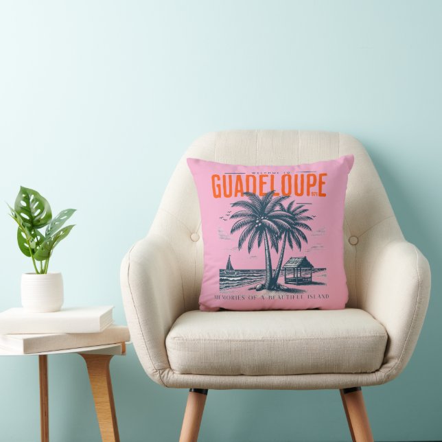 Guadeloupe 971: Tropical Memories Cushion (Chair)
