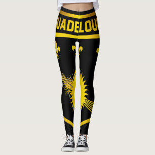 Guadeloupe Emblem Leggings