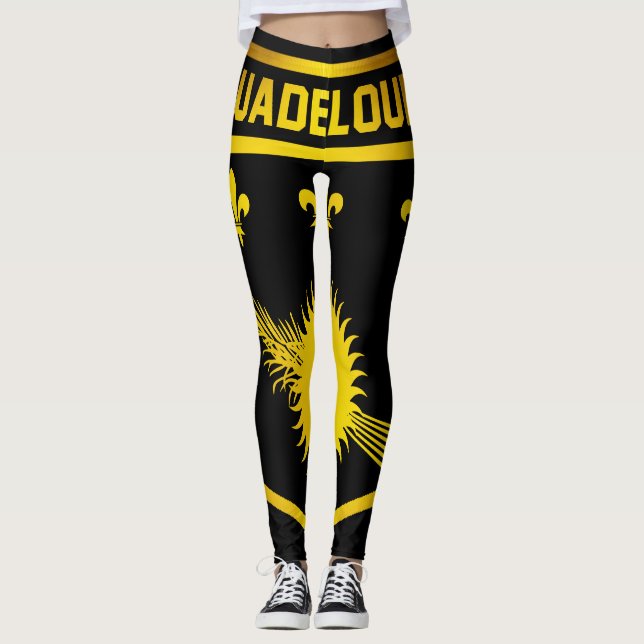 Guadeloupe Emblem Leggings (Front)