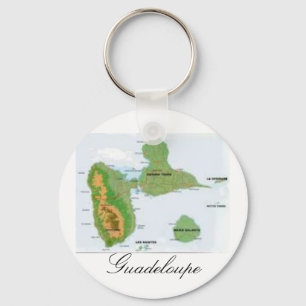 Guadeloupe Key Ring