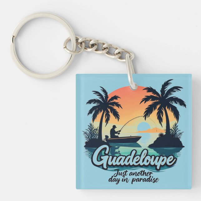 GUADELOUPE KEY RING (Front)