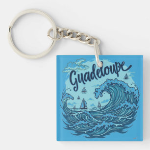 GUADELOUPE KEY RING