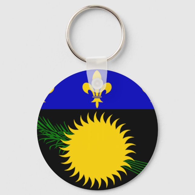 Guadeloupe Key Ring (Front)