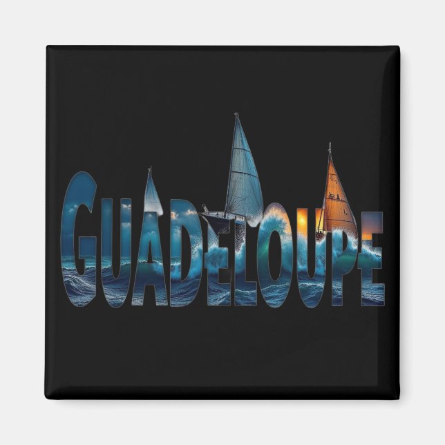 GUADELOUPE MAGNET (Front)