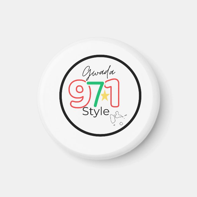 Guadeloupe Magnet (Front)