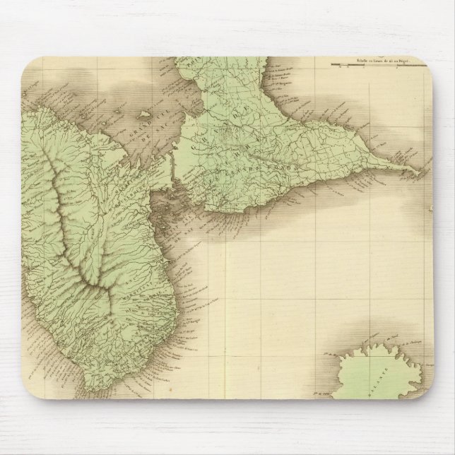 Guadeloupe Mouse Pad (Front)