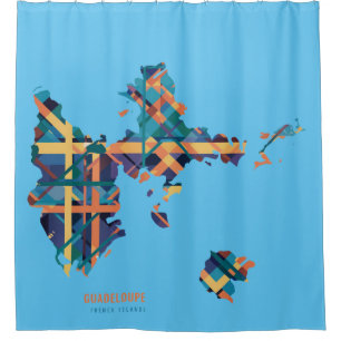 Guadeloupe Shower Curtain