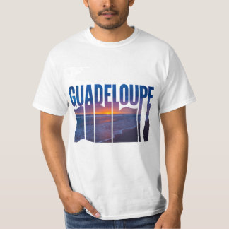 Guadeloupe: Tropical Caribbean Sunset T-Shirt