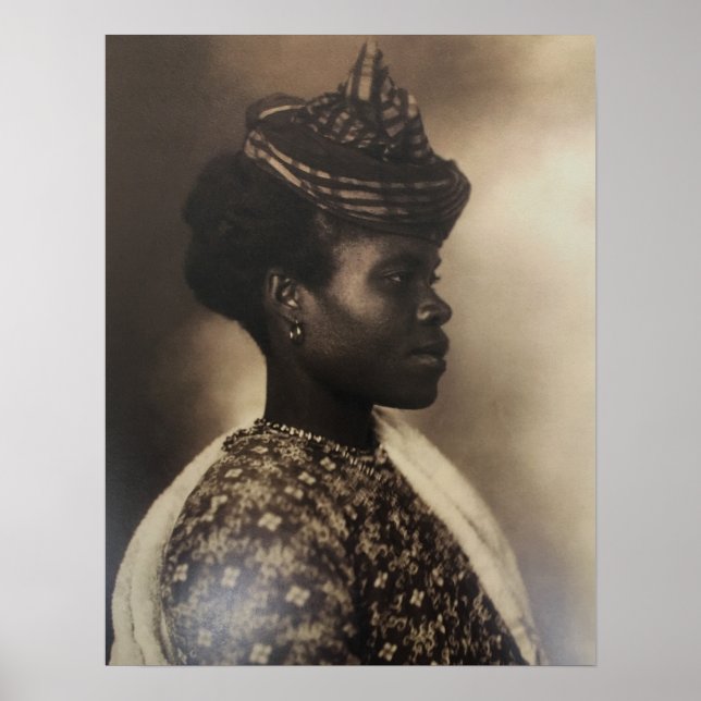 Guadeloupean Immigrant, Ellis Island, 1911 Poster (Front)
