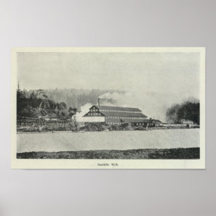 Gualala Mill, California Poster