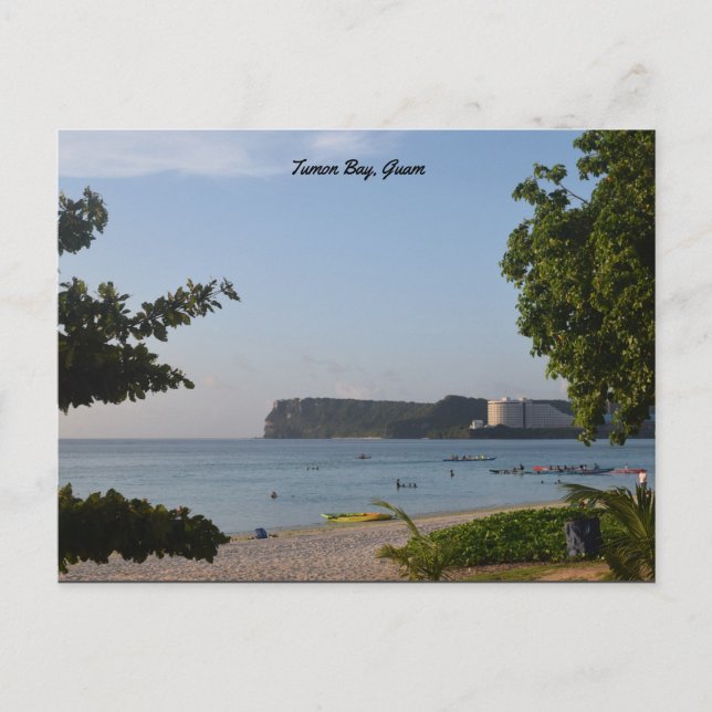 GUAM 671 Tumon Bay Guam Postcard (Front)