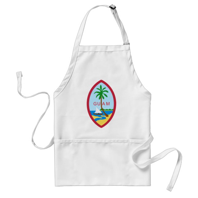 Guam Coat Of Arms Standard Apron (Front)