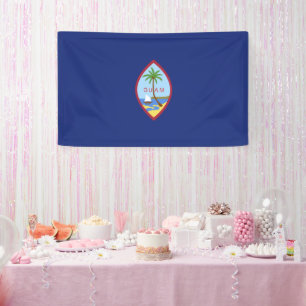 Guam flag banner