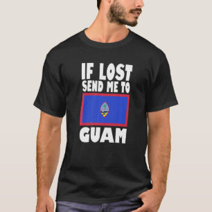 Guam Flag Design If lost send me to Guam Premium T-Shirt