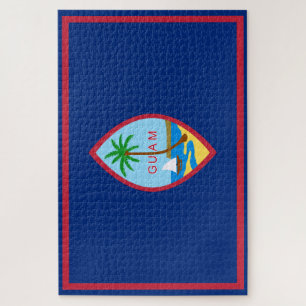 Guam flag jigsaw puzzle