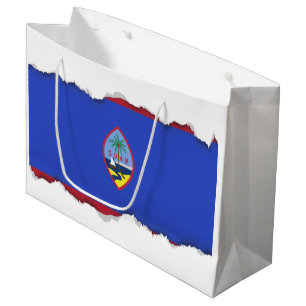Guam Flag Large Gift Bag
