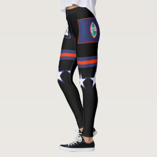 Guam Flag Leggings