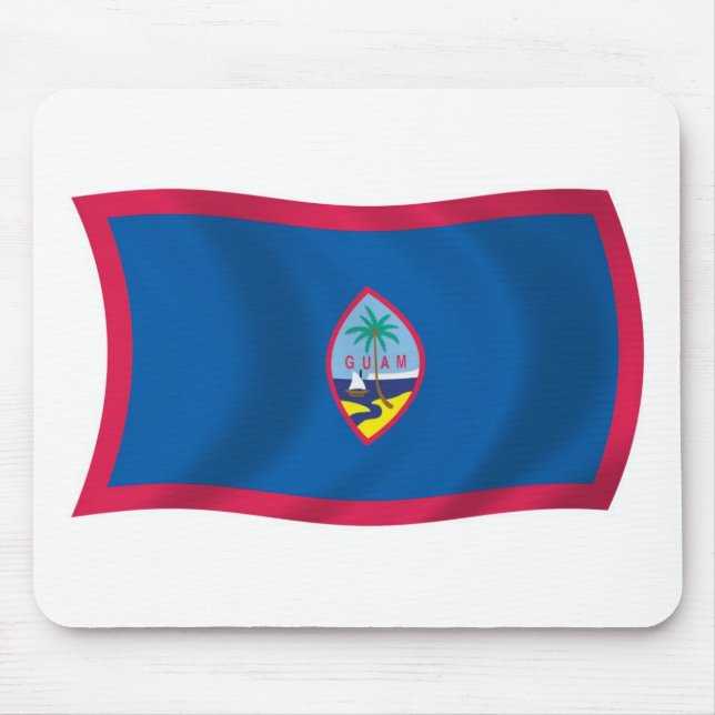 Guam Flag Mousepad (Front)