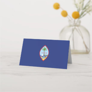 Guam flag place card