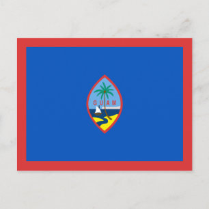 Guam Flag Postcard