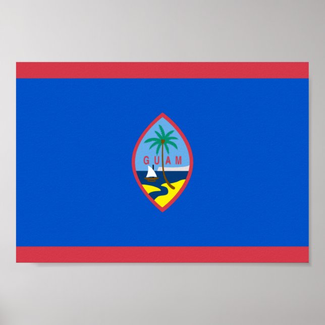 Guam Flag Poster (Front)