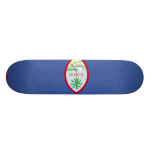 Guam Flag Skateboard