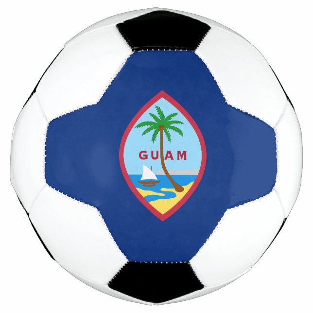 Guam Flag Soccer Ball (Front)