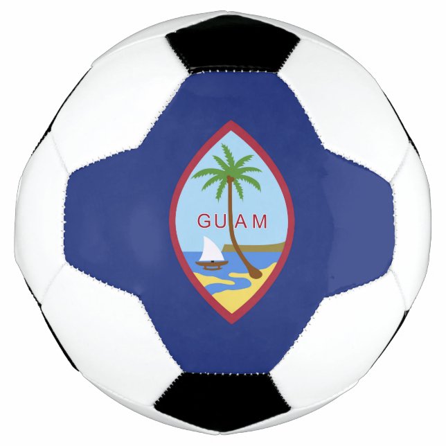 Guam flag soccer ball (Front)