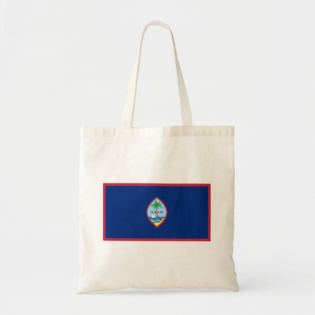 Guam Flag Tote Bag (Front)