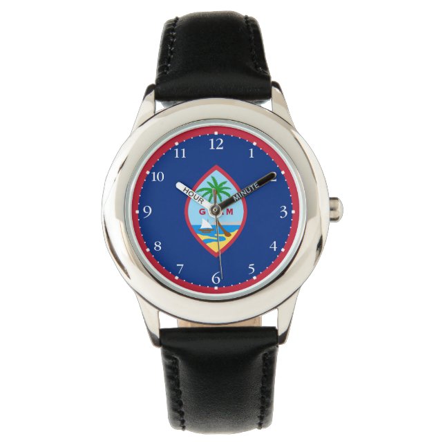 Guam Flag Watch (Front)