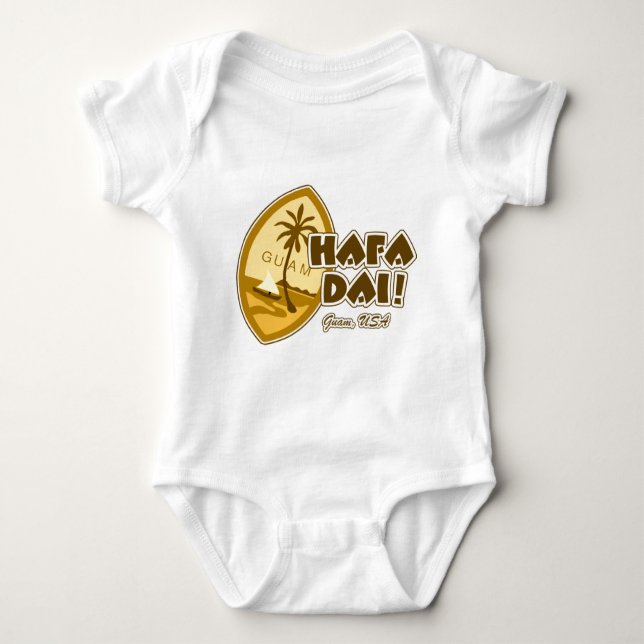 Guam Hafa Dai Baby Bodysuit (Front)